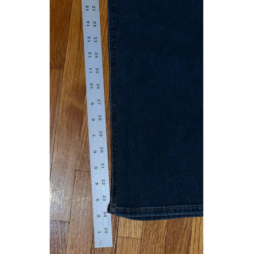 Hudson Barbara High Waist Bootcut Jeans Size 32 Cyclone Dark Wash Indigo Denim - Picture 12 of 16